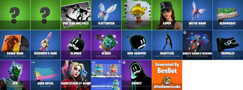 Hypex On Twitter All New Skins And Variants Via Fungamesleaks