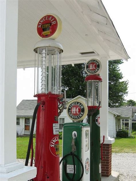 Sinclair Vintage Gas Pumps Vintage Gas Pumps Gas Pumps Old Gas Pumps