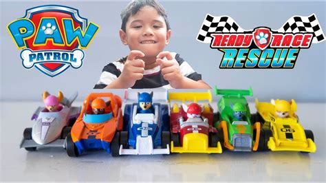 Unboxing Paw Patrol Ready Race Rescue New Toys Chase Marshall Skye