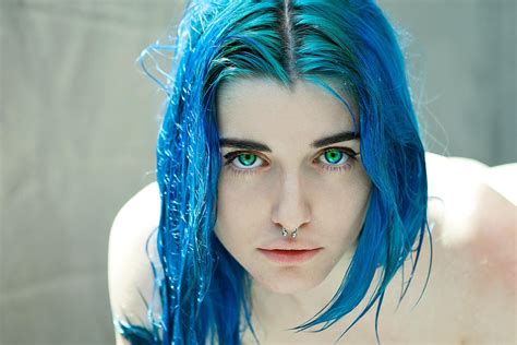 Why do some jews have can an east indian man with black hair and brown eyes and a blonde haired woman with blue eyes have a child. Yuxi Suicide, Eyes, Piercing, Nose rings, Blue hair HD ...
