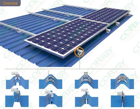 Depending on the roof mounting system used to attach the panels, there may be 'exclusion zones' where no solar panels are allowed. Corigy Solar | Tin Roof Solar Mounting System | Solar ...