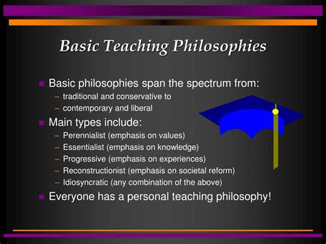 Ppt A Personal Teaching Philosophy Powerpoint Presentation Free