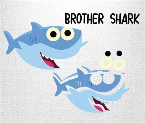 Baby shark SVG simple song baby shark daddy shark mommy ...