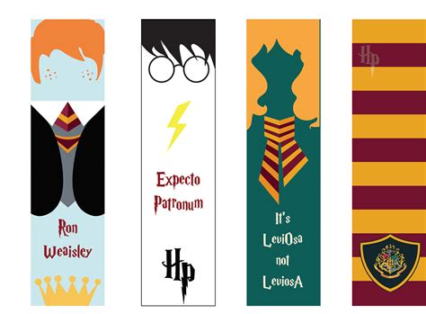 Harry Potter Bookmarks on Behance