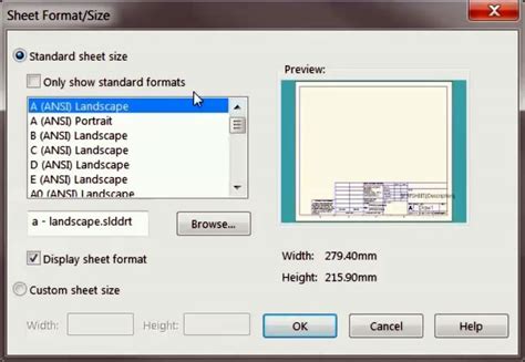 Creating Custom Drawing Template And Sheet Formats In Solidworks