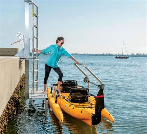 Kayak Seawall Launch