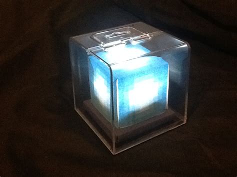 Led Minecraft Beacon 4 Steps Instructables