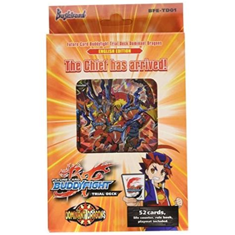 Bushiroad Future Card Buddyfight Bfe Td01 Dominant Dragons Trial Deck