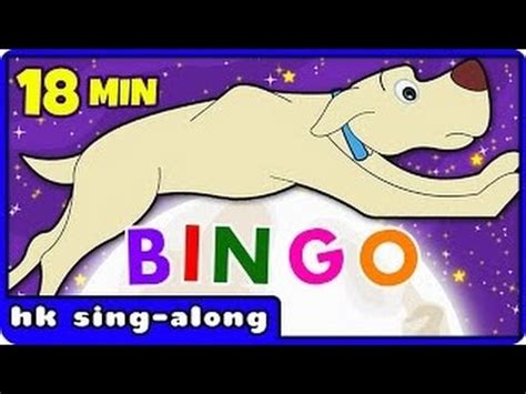 Find youtube music playlists to find youtube music playlists: Bingo Song | Nursery Rhymes For Babies & Toddlers | HooplaKidz Sing-A-Long - YouTube
