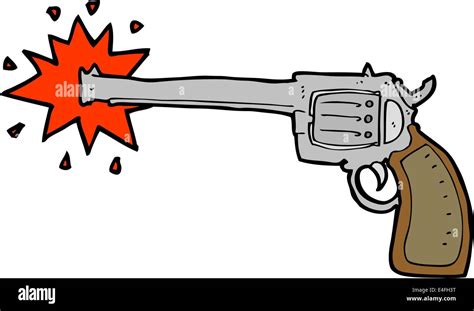 Cartoon Firing Gun Hi Res Stock Photography And Images Alamy