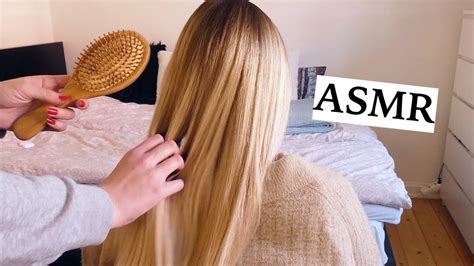 Asmr Compilation Relaxing Hair Brushing Hair Play No Talking Youtube