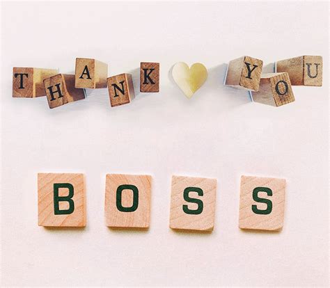 Unique Thank You Messages For Boss Thank You Note To Boss