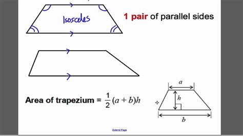 Trapezium 1 Gcse Higher Maths Tutorial 3 Youtube