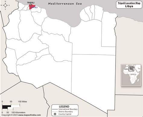 Where Is Tripoli Located In Libya Tripoli Location Map In The Libya