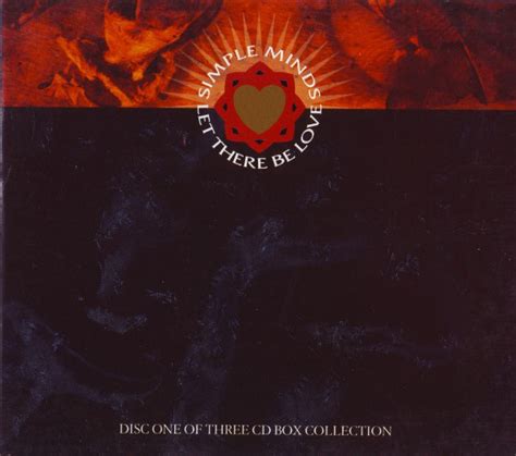 Simple Minds Let There Be Love 1991 Cd1 Digipak Cd Discogs