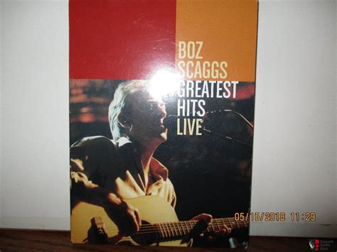 Boz Scaggs Greatest Hits Live Photo 1884217 Uk Audio Mart