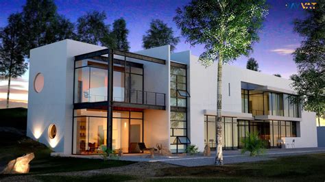 3d Exterior Rendering Design For Home Villa Ronen Bekerman 3d