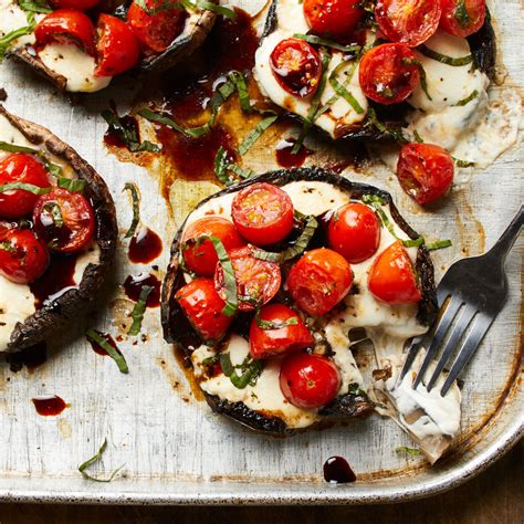 From traditional american fare, sushi, a raw bar and italian cuisine you are sure to find something for. Caprese Stuffed Portobello Mushrooms Recipe | EatingWell