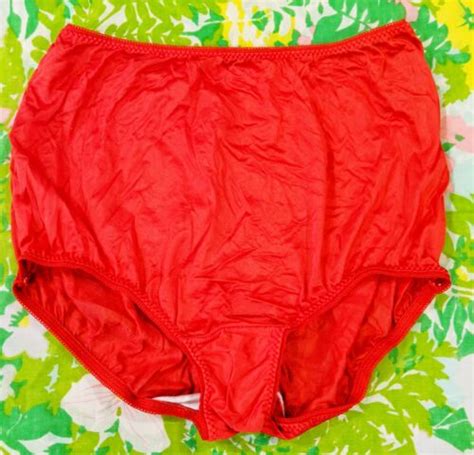 Vintage 1980s Myonne Sheer Nylon Sissy Red Panties Sz 6 Ebay