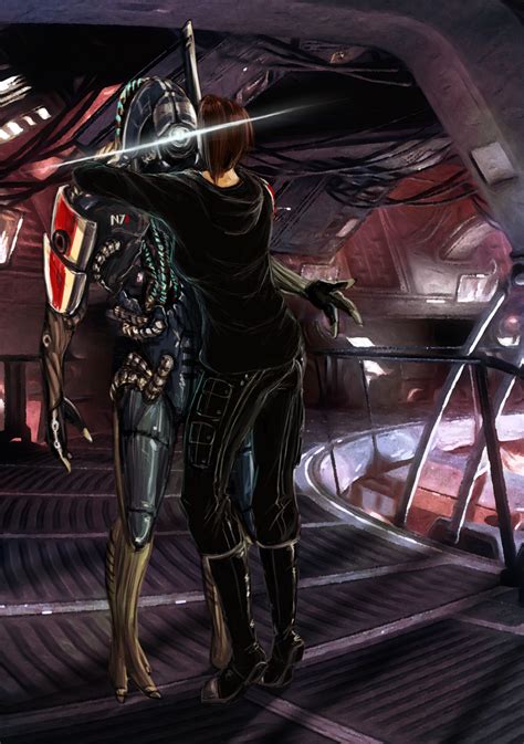 Commander Shepard Legion Me персонажи Mass Effect фэндомы картинки гифки