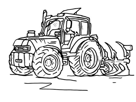 Traktor Do Wydruku Dla Dzieci Pin On Grafiki Ilustracje Do Pobrania