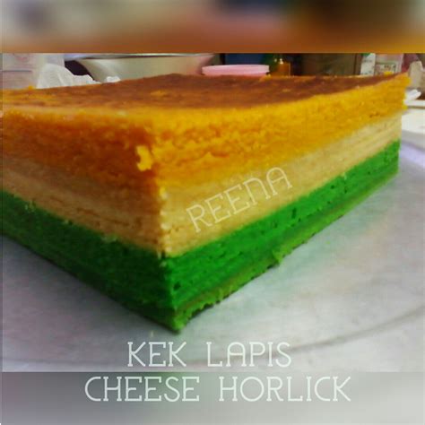 Memang lain dari yang biasa. RESEPI KEK LAPIS CHEESE HORLICK ~ Kongsi Resepi