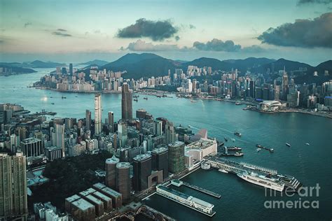 Aerial View Of The Hong Kong City Photograph By Anatoliy Yk Fine Art