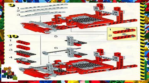 Lego Instructions Technic 8842 Go Kart Youtube