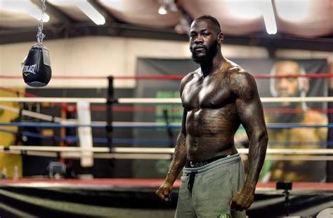 Im Going To Continue Showing My Greatness In It Deontay Wilder Vows To Come Back With A