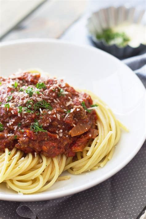 Slow Cooker Spaghetti Sauce A Thick And Meaty Spaghetti Sauce Made
