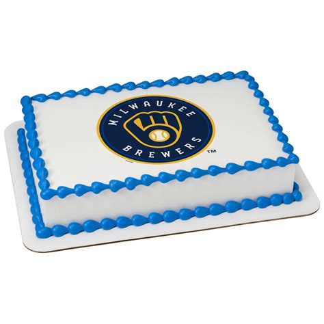 Order Mlb Milwaukee Brewers Edible Image By Photocake Cake From