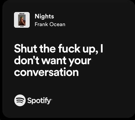 Nights By Frank Ocean In 2023 Frank Ocean Lyrics Oceans Lyrics Frank Ocean