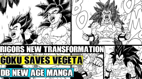 Beyond Dragon Ball New Age A New Transformation Super Saiyan 4 Rigor Vs Goku And Vegeta Youtube