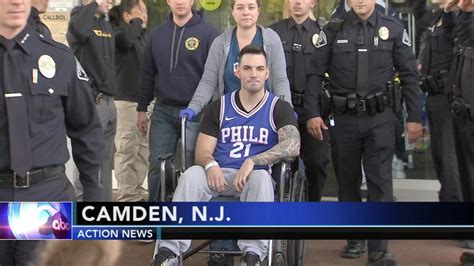 Camden County Police Officer Released From Hospital After Being Shot At Point Blank Range 6abc