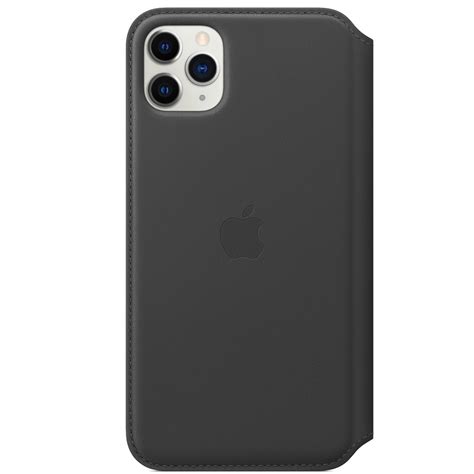 Apple Flip Leather Folio Black Iphone 11 Pro Max Mx082zma World