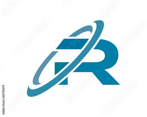 R Swoosh Letter Logo Stock Image And Royalty Free Vector Files On