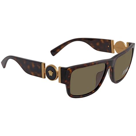 Versace Green Rectangular Men S Sunglasses Ve4369a 108 8258 Ve4369a 108 8258 Ebay