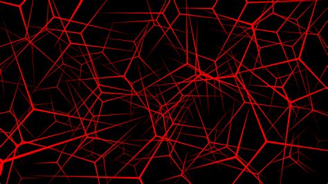 Windows 10 original wallpaper in red in 4k resolution. Abstract Background ''Neurons'' (Red) 4k by Pleb-Lord on ...