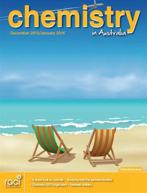 December 2015january 2016 Chemistry In Australia Magazine