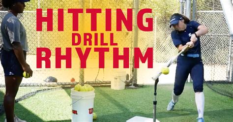 Hitting Rhythm Drill The Art Of Coaching Softball