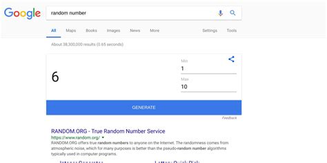 Random number sequence generator is an online tool where you can quickly generate a (unique) random number, a list of random numbers or sequences of random numbers. How to generate a random number right from Google's ...