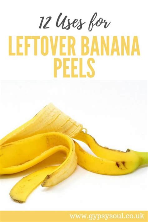 12 Uses For Leftover Banana Peels