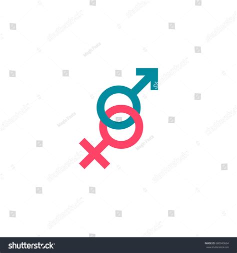 sex icon vector isolated stock vector royalty free 680943664 shutterstock