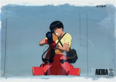 Kaneda Animation Cel From Akira 1988 Rmoviesinthemaking