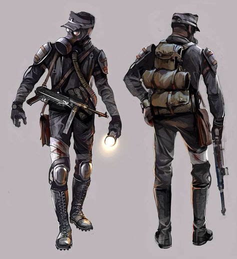 Metro Redux The Fourth Reich Concept Art Characters Character