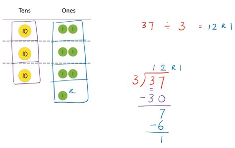 Division Remainder And Regrouping Teachablemath