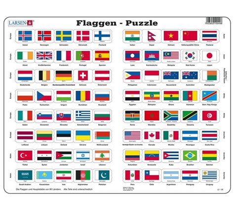 Flaggen Puzzle Für 895 Eur Sichern