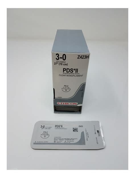 Ethicon Z423 Pds Ii Suture Monofilament 27 Polydioxanone Absorbable Fs