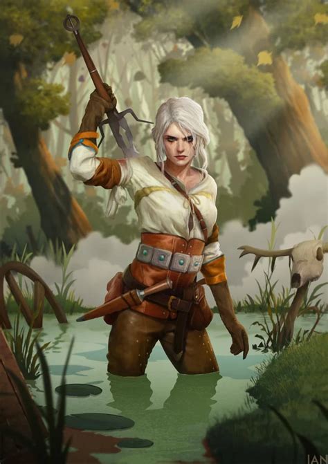 Ciri By Ian Loginov Witcher The Witcher Game The Witcher Wild Hunt