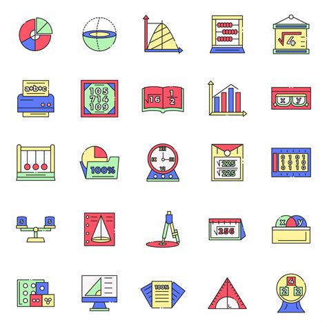 Math Vector Icons